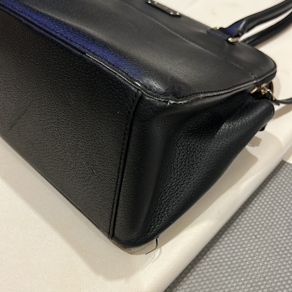 Kate Spade NY "Grove Street" Black Leather Shoulder Tote Bag black #WKRU4570 - Picture 15 of 15